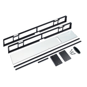 APC ACCS1003 – Montageplatte für InRow RC/INROW SC, 300 × 196 × 1'911 mm, Schwarz