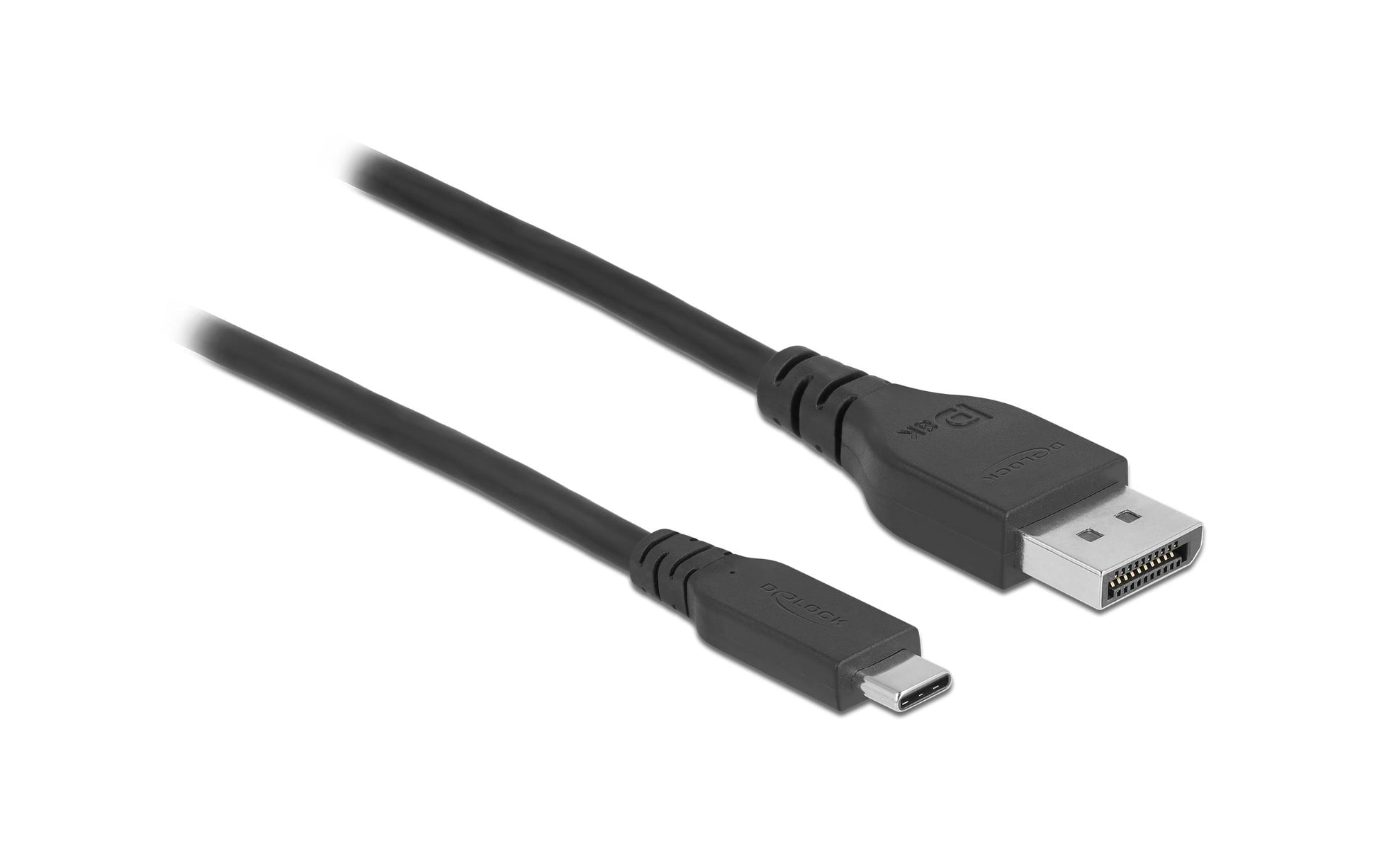 DeLOCK USB-C auf DisplayPort Kabel DP 1.4 8K 60 Hz – 0,5 m – HDR