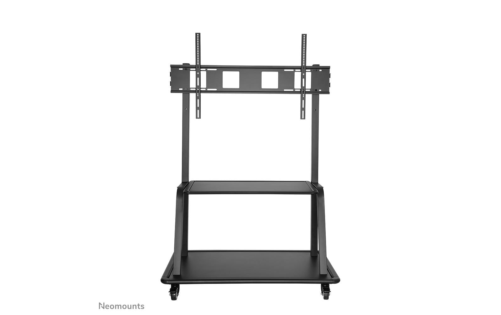 Neomounts NS-M4000BLACK – Trolley, höhenverstellbar, für 60–105", VESA 200×200–1000×600, bis 150 kg, schwarz