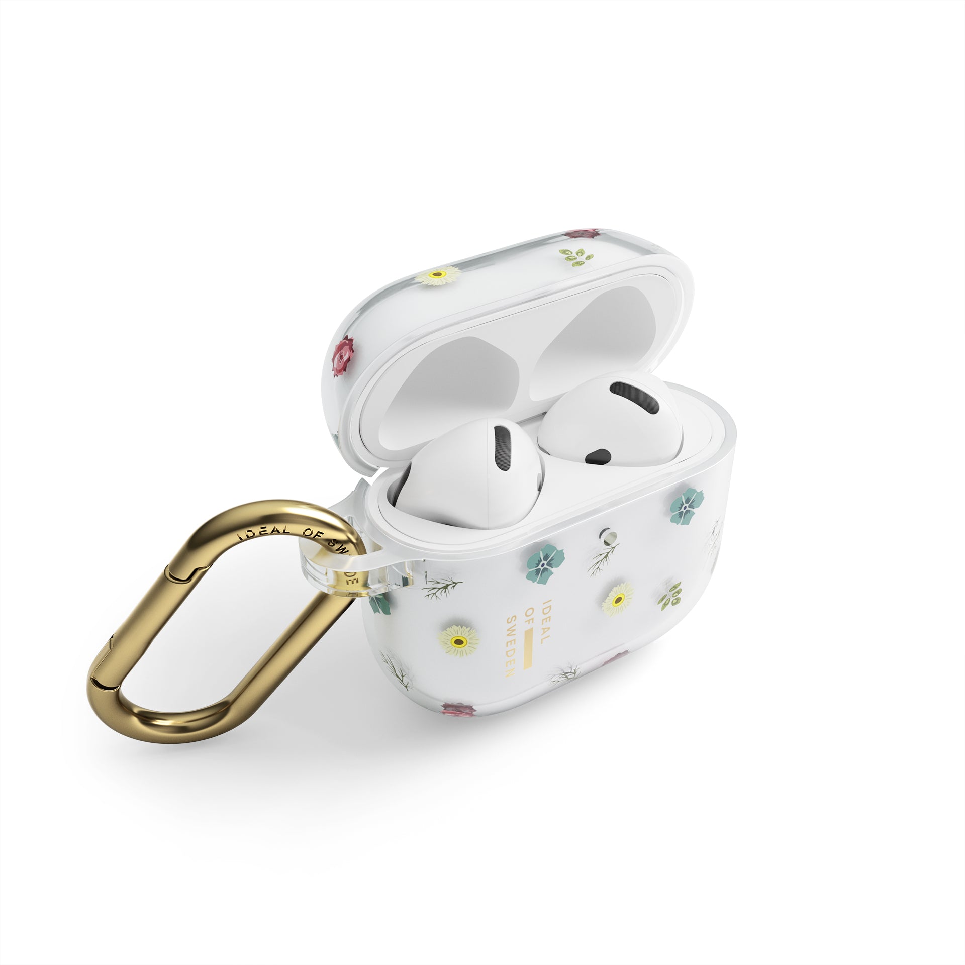 iDeal of Sweden Clear AirPods Case Mid Petite Floral – Schutzhülle für AirPods (4. Gen.), Mehrfarbig