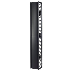 APC Valueline Kabelmanagementtafel – 48U, 305 mm B × 287 mm T × 2134 mm H, Schwarz