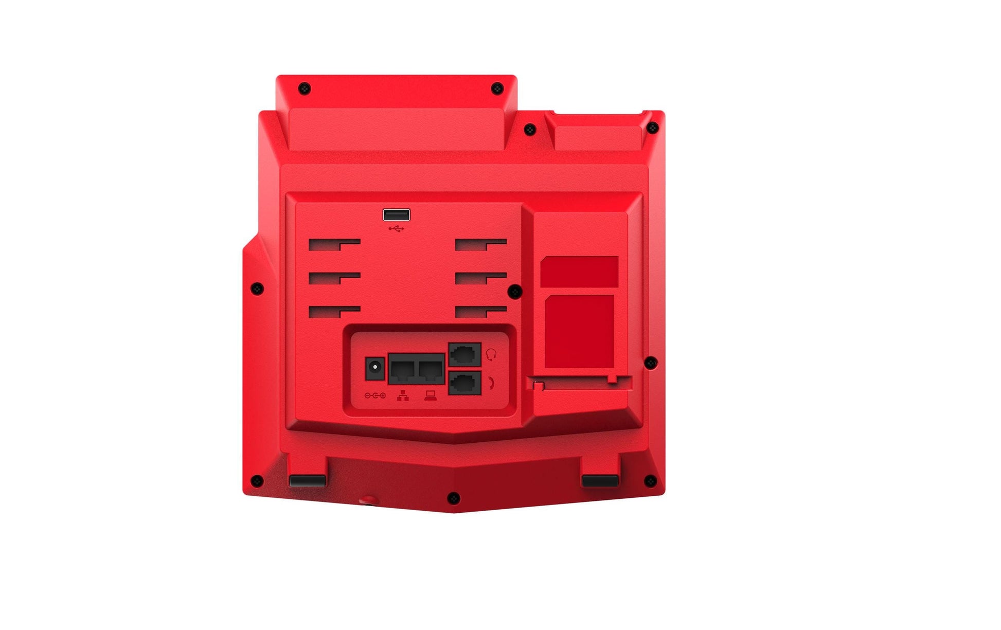 Fanvil X5U V2 – IP-Telefon, 16 SIP-Konten, 3,5", BT, PoE, für 3CX/Yeastar, Rot