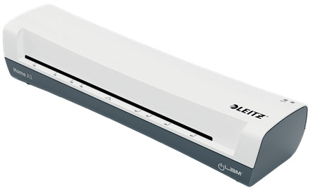 Leitz iLAM Home Laminiergerät A3 – 2-Rollen, 75–125 µm, Aufheizzeit 3 Min., 300 mm/min, Weiss