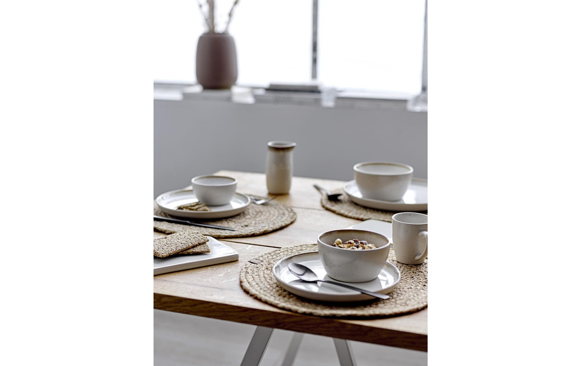 Södahl Tischset Its all Nature – rund, Jute, hellbraun, Ø35 cm