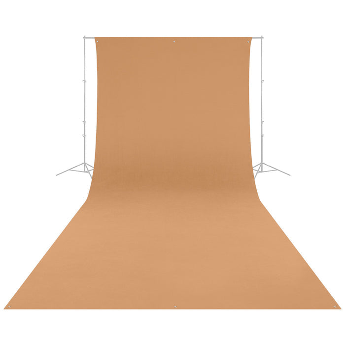 Westcott Hintergrundstoff – 2743 × 6096 mm, Polyester – Braun (Brown Sugar)