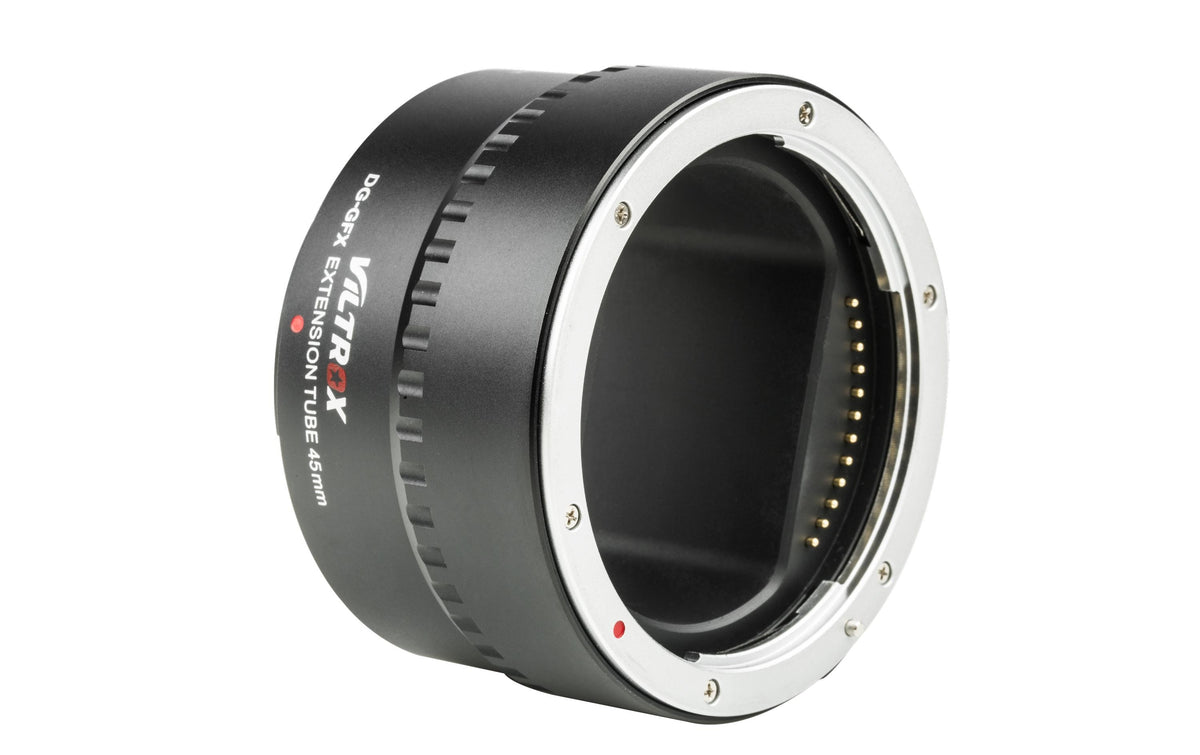 VILTROX DG-GFX 45 mm Makro-Zwischenring – für Fujifilm G-Mount (GFX50S, GFX50R) – Schwarz