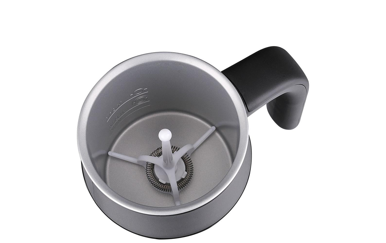 Gastroback Milchaufschäumer Latte Magic – 350 ml, 500 W, heiss & kalt – weiss