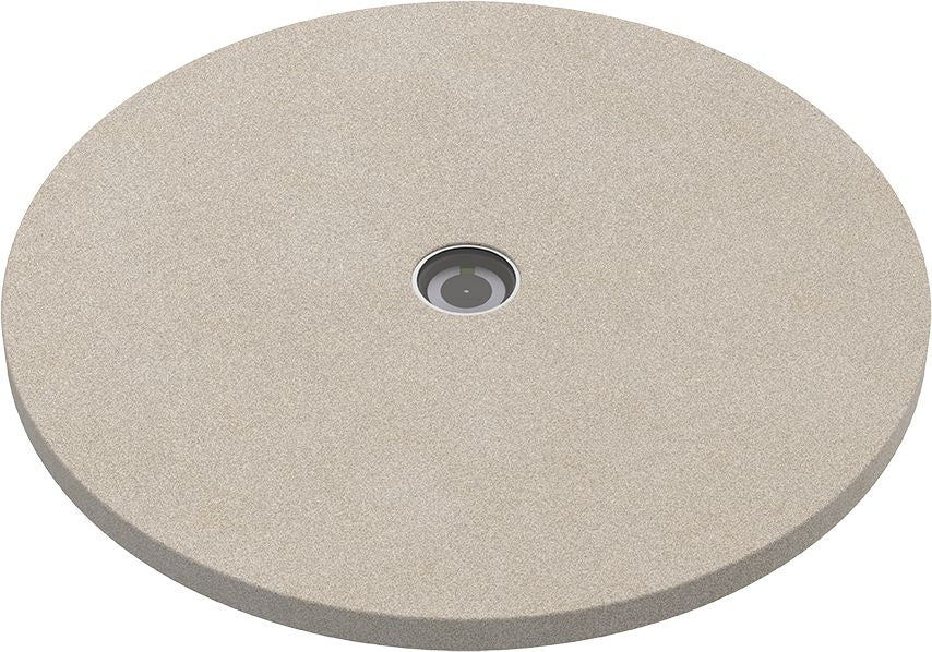 OUTDOORCHEF Pizzastein Ø 32 × 1,5 cm, Cordierit, beige, für Pizza