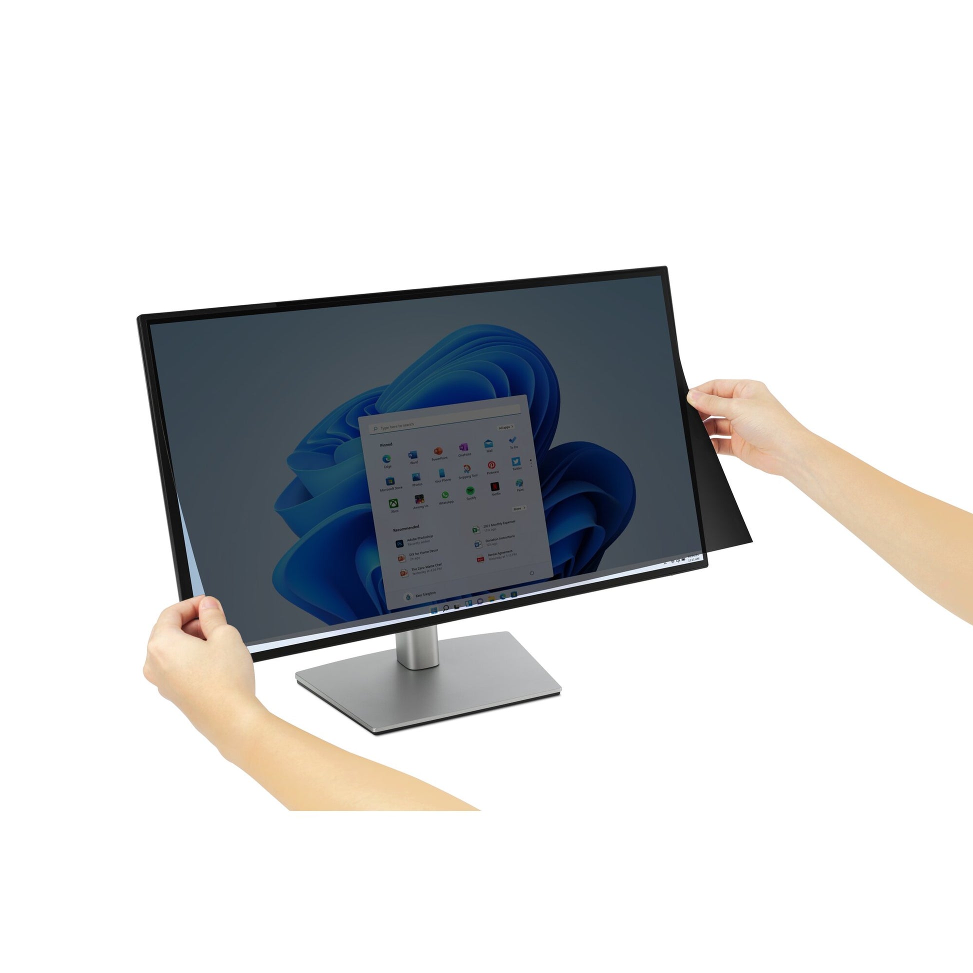Kensington Displayschutz für Monitore bis 24" (16:9) – Schwarz