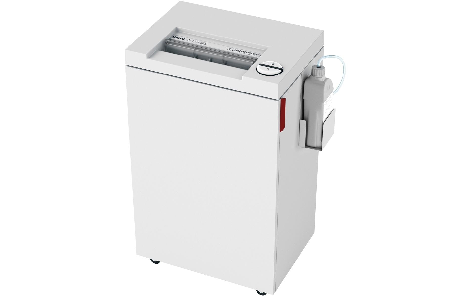 Ideal 2445MC – Aktenvernichter, DIN P-6, Mikroschnitt 0,8 × 12 mm, 5 Blatt, 35 l, mit Autofeed