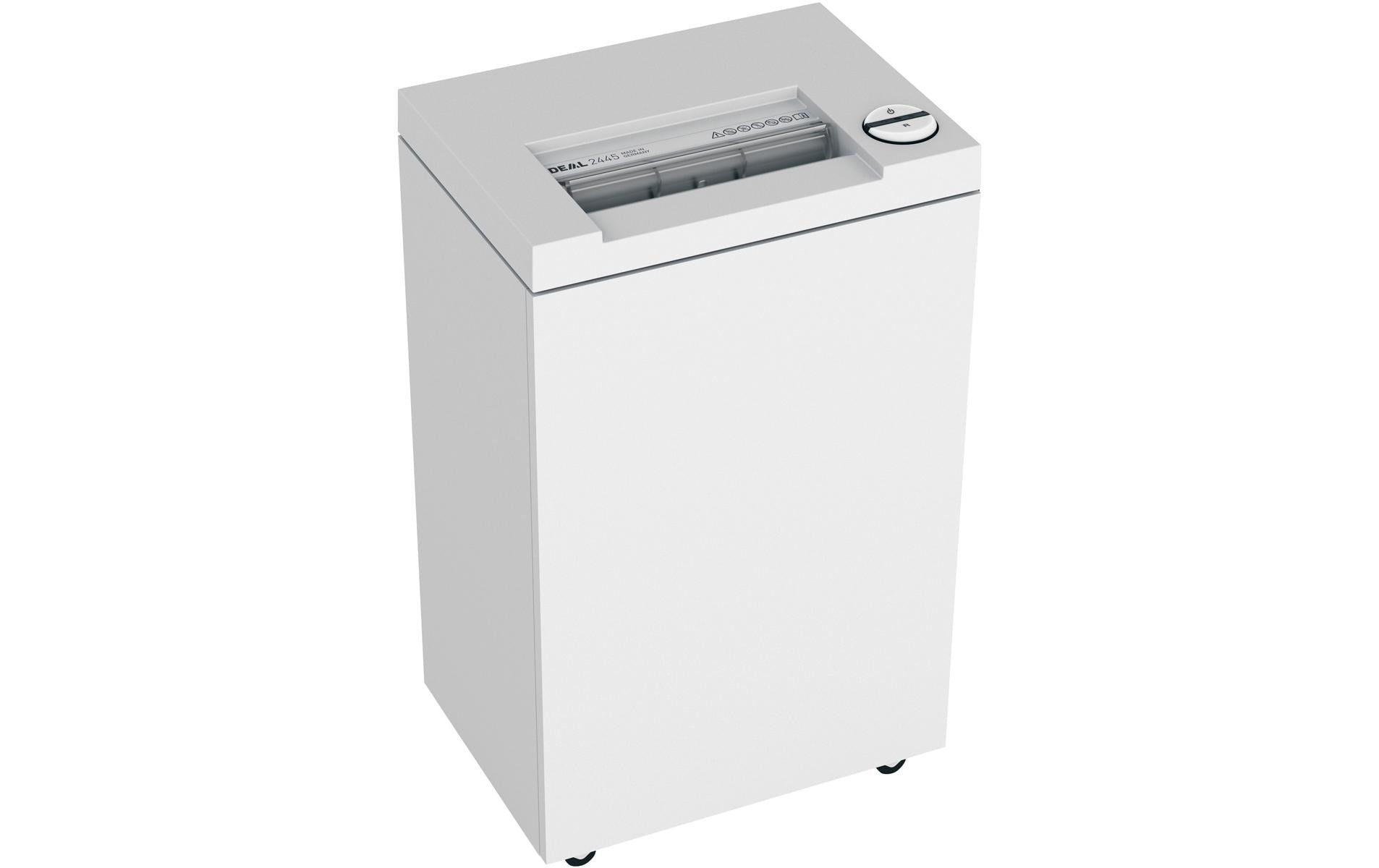 Ideal 2445 CC – Aktenvernichter, DIN P-4, Partikelschnitt 4 × 40 mm, 15 Blatt, 20 l