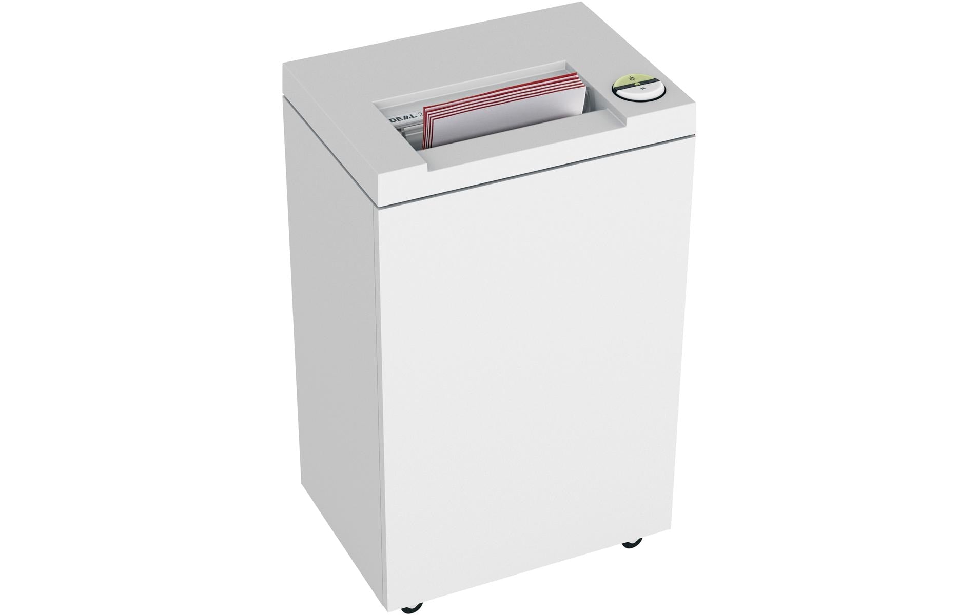 Ideal 2445SMC – Aktenvernichter, DIN P-7, Mikroschnitt 0,8 × 5 mm, 4 Blatt, 35 l, mit Autofeed