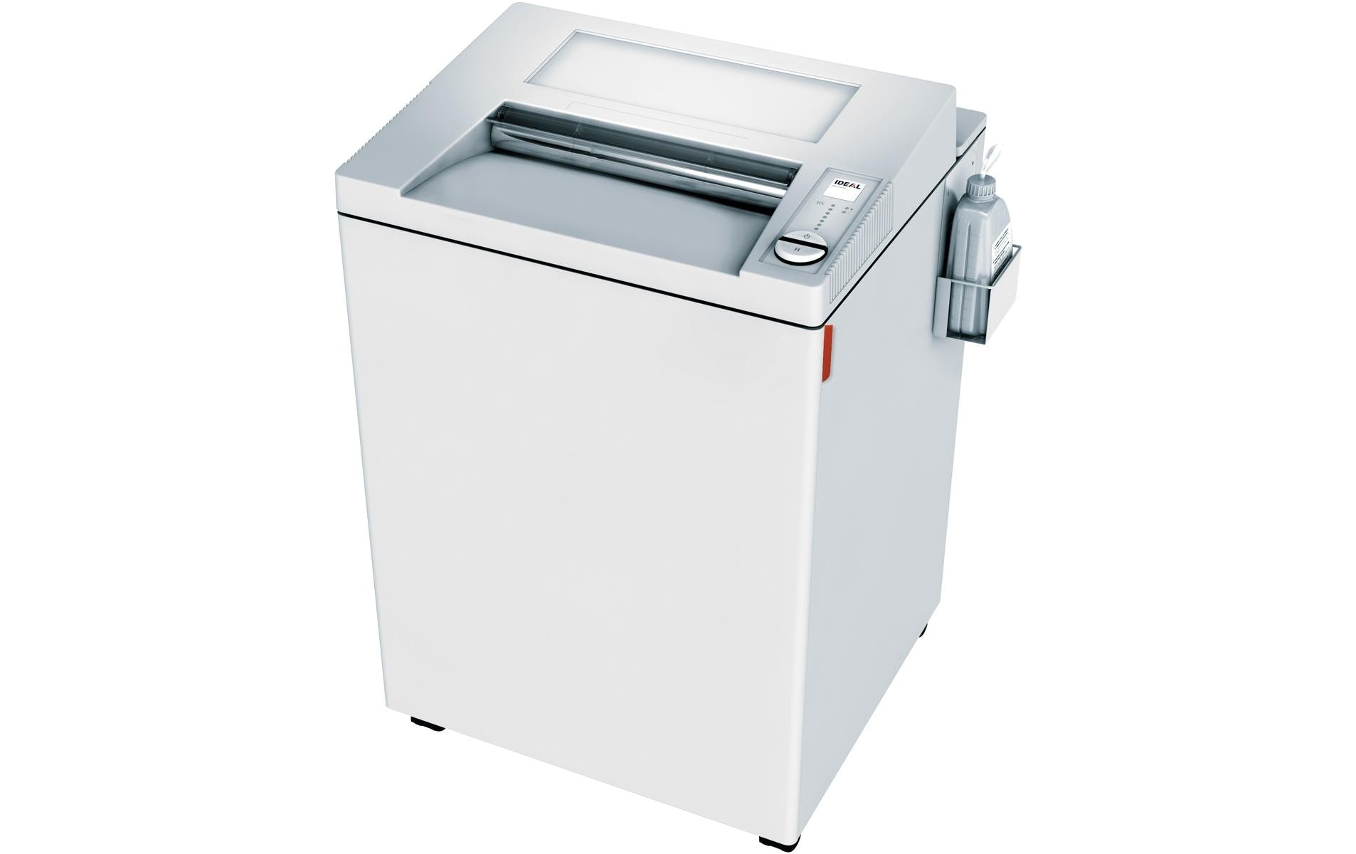 Ideal 4002/CC5 – Aktenvernichter, DIN P-5, Partikelschnitt 2 × 15 mm, 15 Blatt, 165 l, A3
