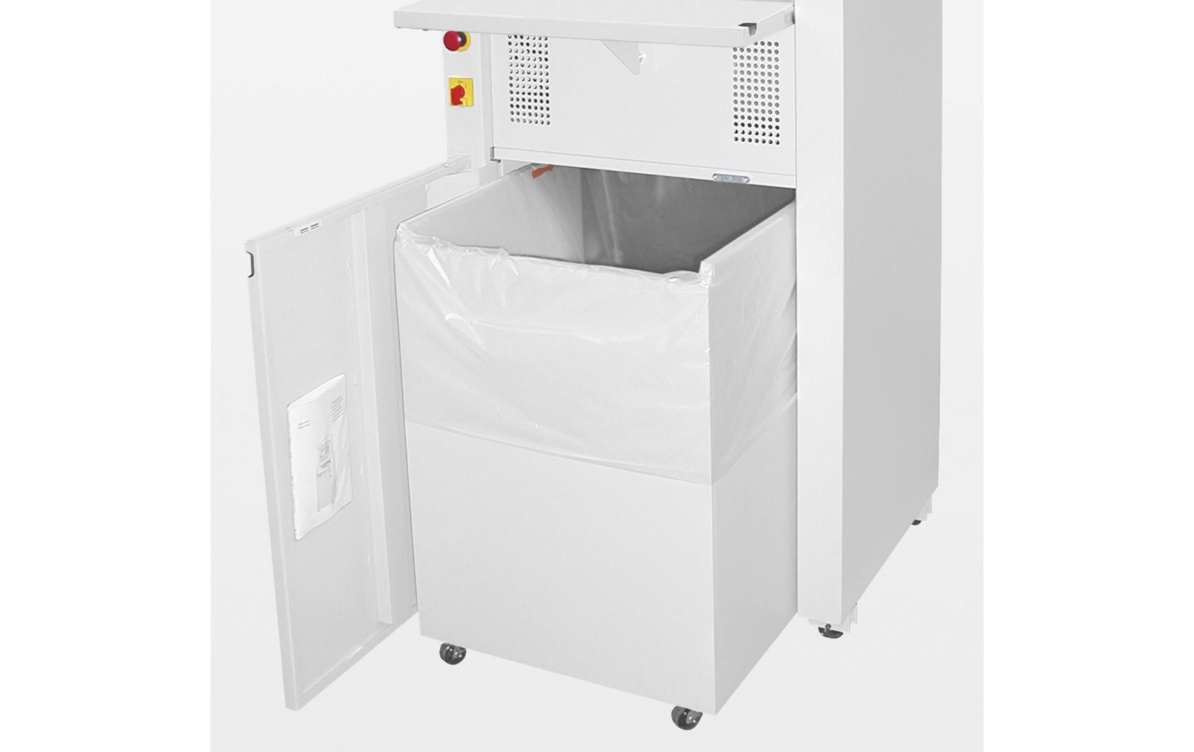 Ideal 4600CC – Aktenvernichter mit Autofeed, DIN P-3, Partikelschnitt 6 × 50 mm, 95 Blatt, 230 l