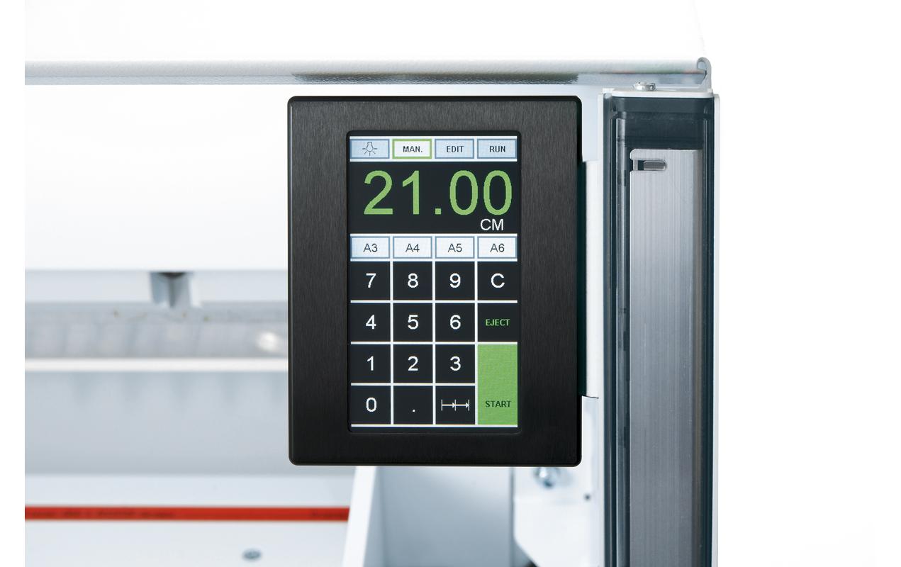 Ideal Hebel-Schneidemaschine 5260 – 520 mm, 800 Blatt, elektrisch