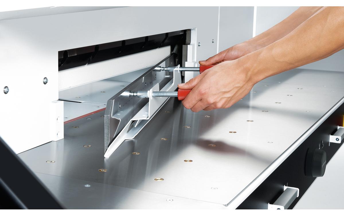 Ideal Hebel-Schneidemaschine 7260 – 720 mm, 80 Blatt, elektrisch