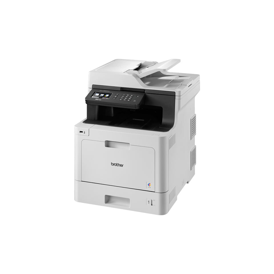 Brother Mfc-L8690Cdw – Farblaser-Multifunktionsdrucker, A4, 4-in-1, Duplex, ADF, WLAN/LAN, AirPrint, Mopria
