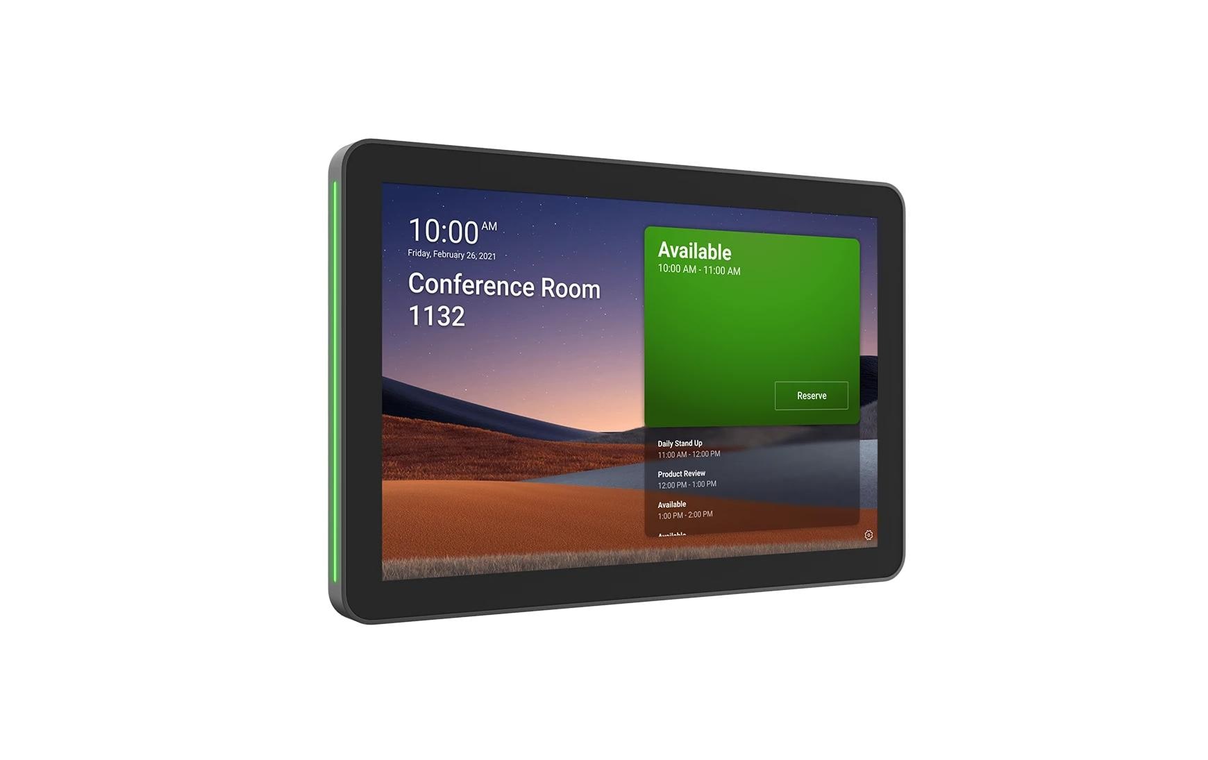 Logitech Tap Scheduler Purpose-Built – Touchpanel – für Zoom