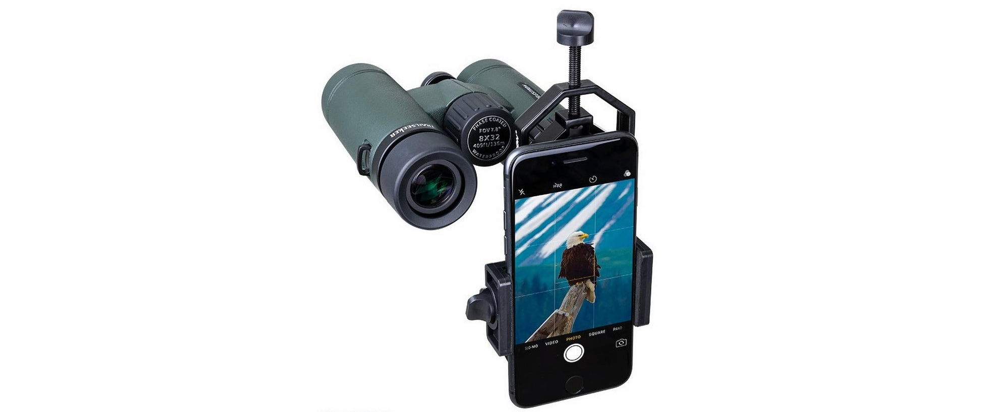 Celestron Basic Smartphone Adapter – Metall, Schraubbefestigung – Schwarz