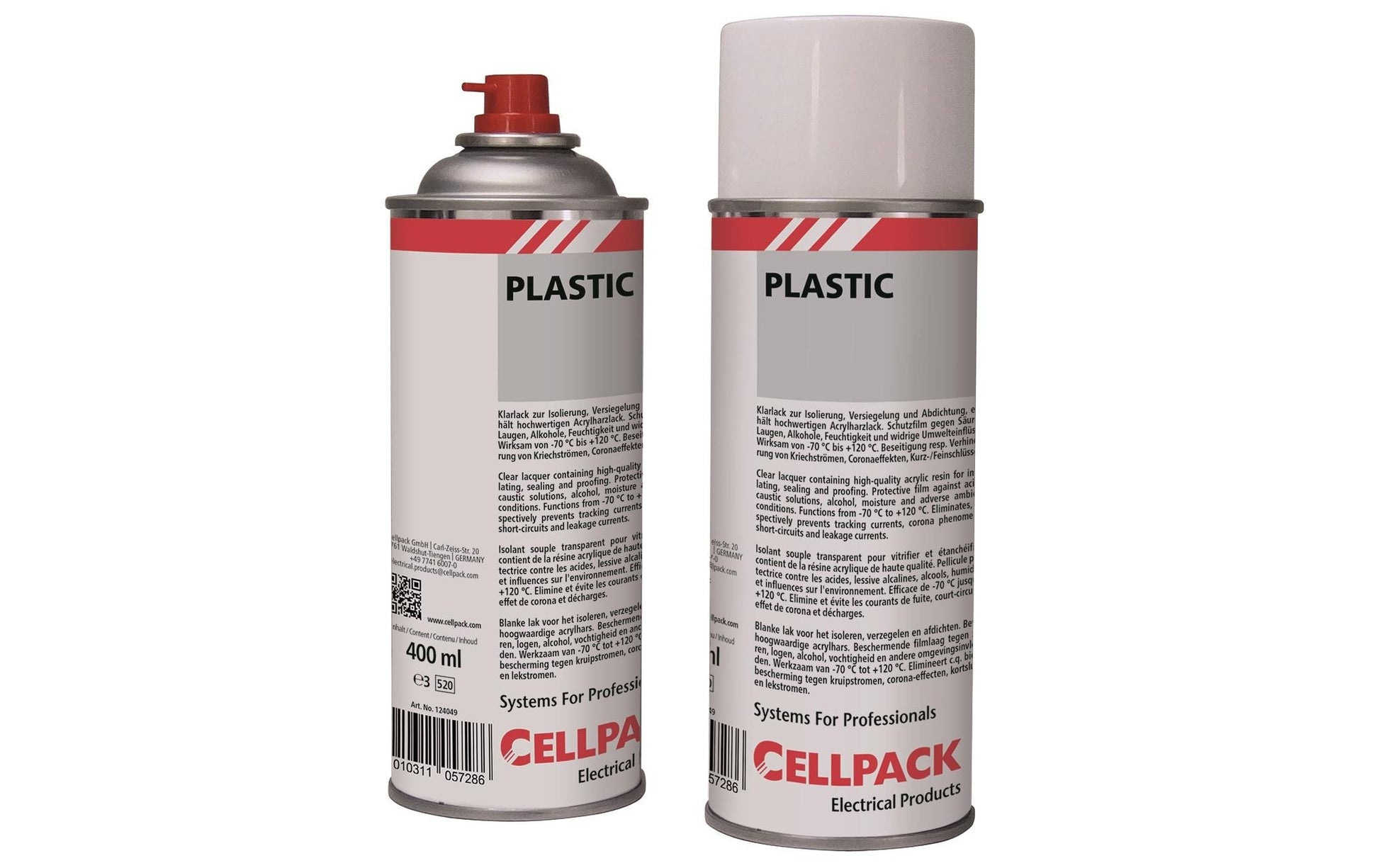 Cellpack Klarlack für Kunststoff – Transparent – 400 ml