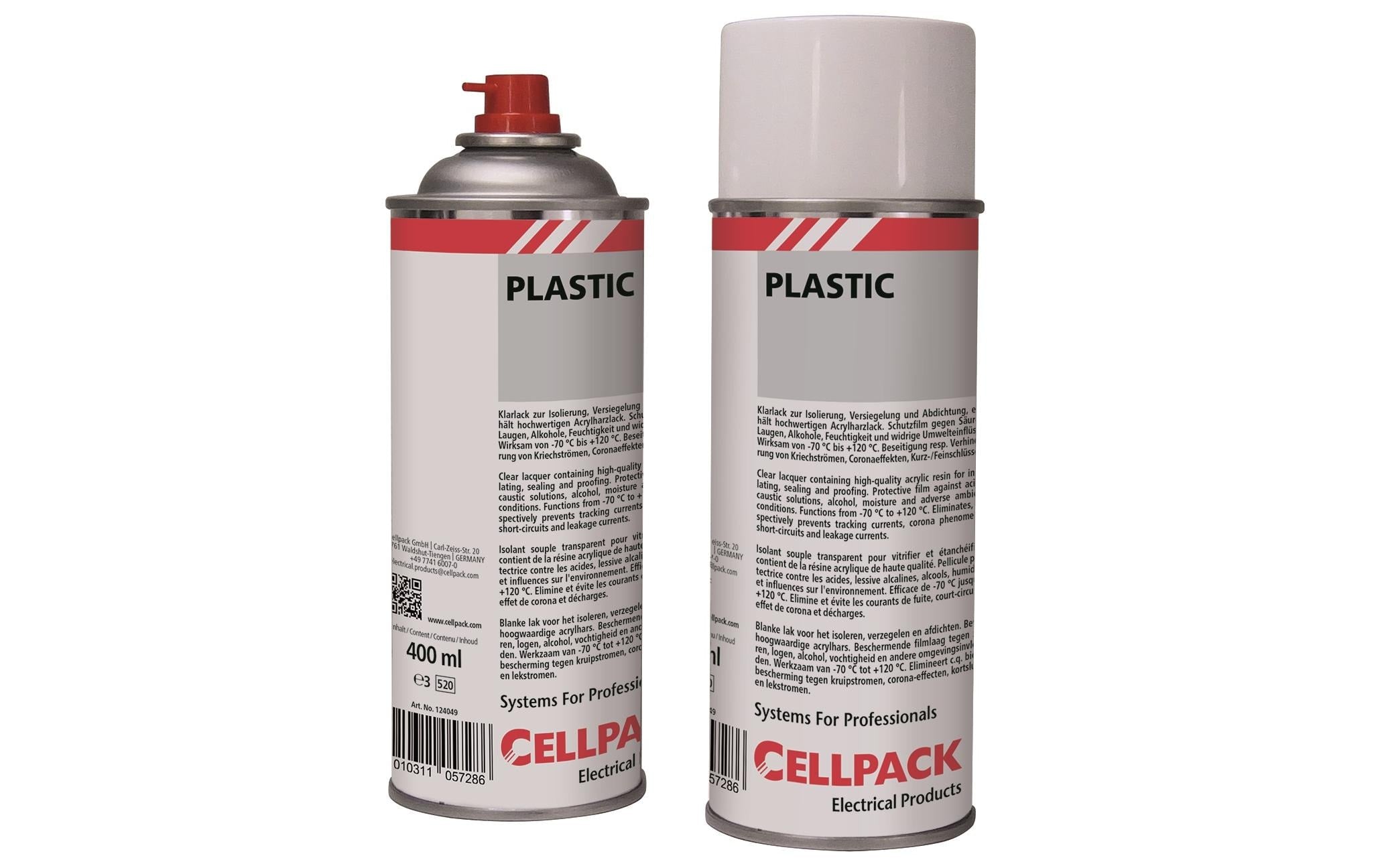 Cellpack Klarlack für Kunststoff – Transparent – 400 ml