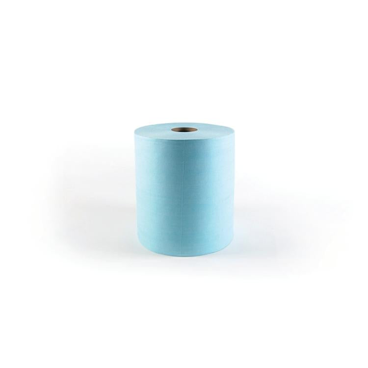 Hightextra Putzrolle – 30 × 38 cm – 500 Blatt – türkis – 2 Rollen