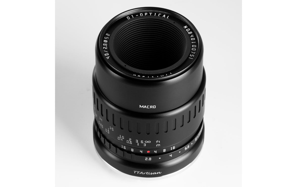 TTArtisan 40mm f/2.8 Makro-Objektiv – APS-C, 1:1, manuell – für Sony E-Mount