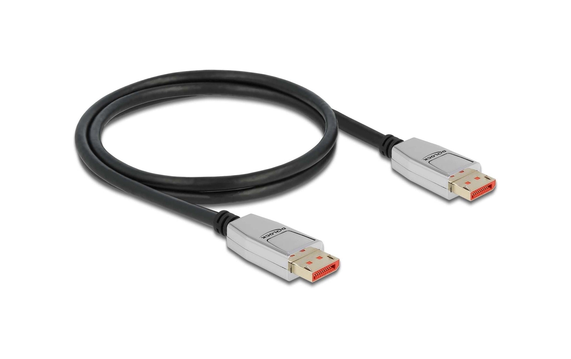 DeLOCK DisplayPort Kabel DP 1.4 – 8K 60 Hz – 1 m