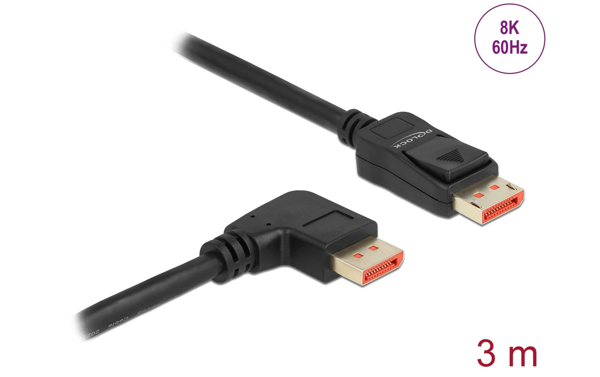 DeLOCK DisplayPort Kabel DP 1.4 8K 60 Hz – 3 m