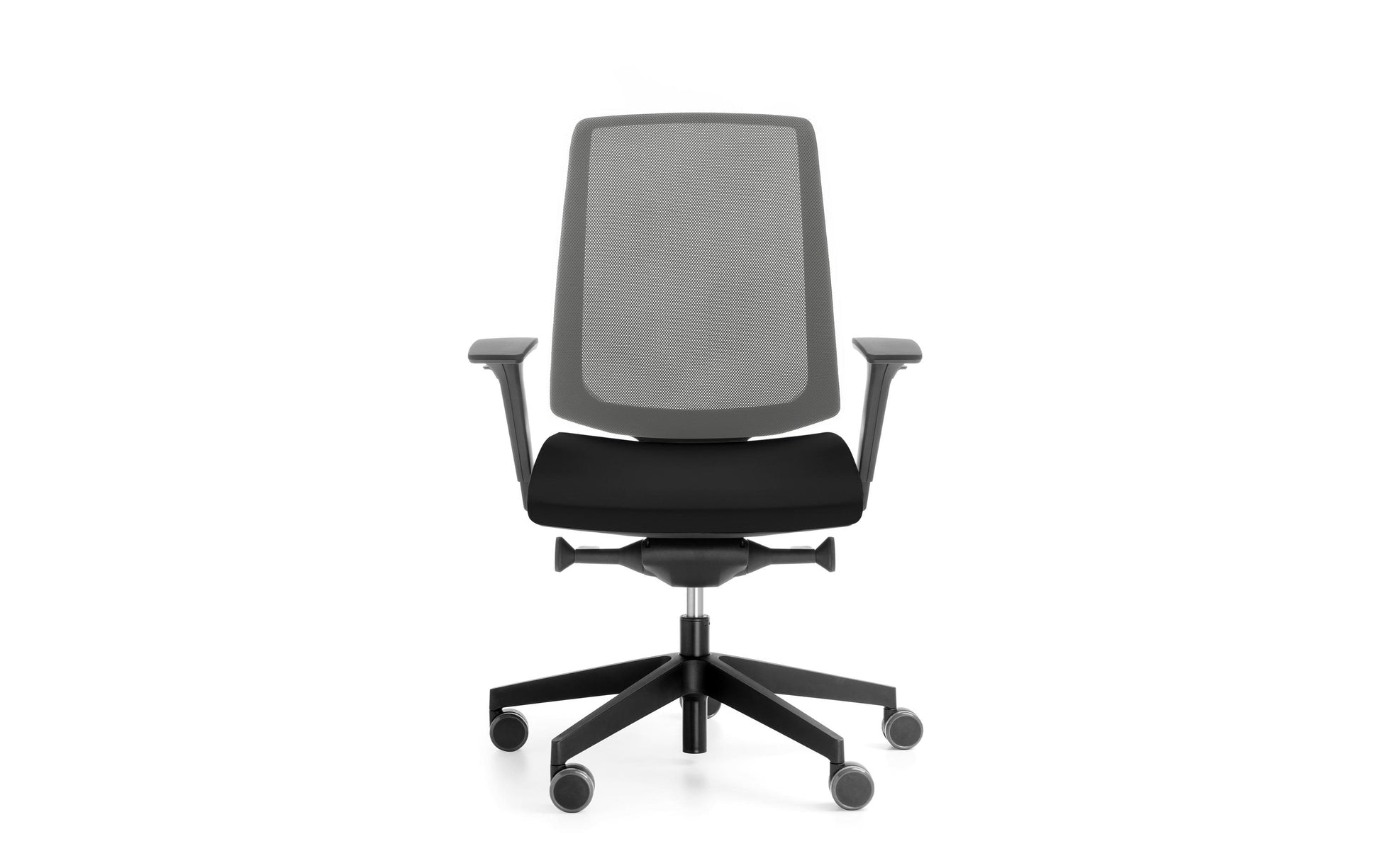 Profim Bürostuhl LightUp 250S – 48 × 53 × 111 cm, 120 kg, dunkelgrau
