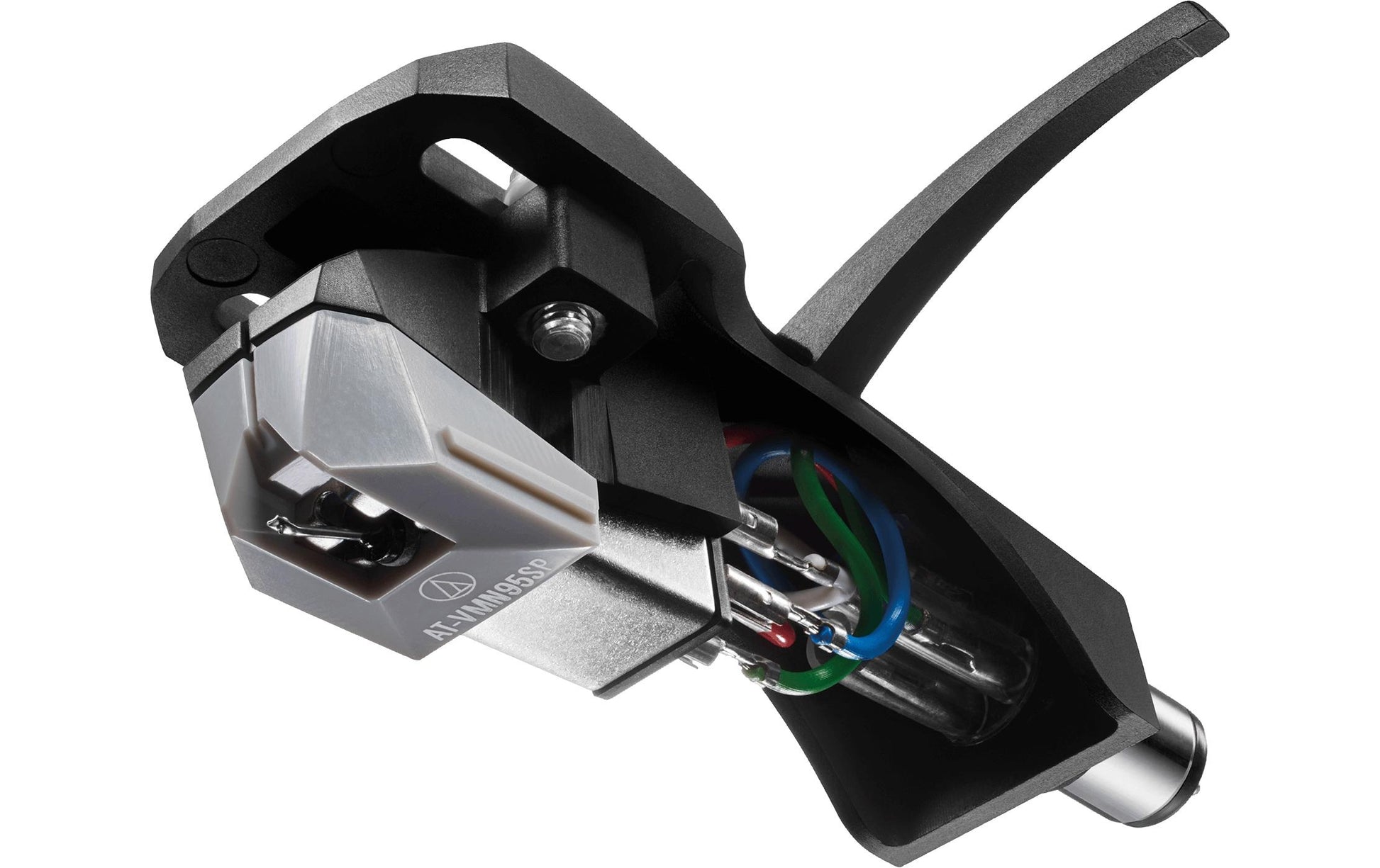 Audio-Technica AT-VM95SP/H – Tonabnehmer, inkl. Headshell, grau, für AT-VMN95-Serie