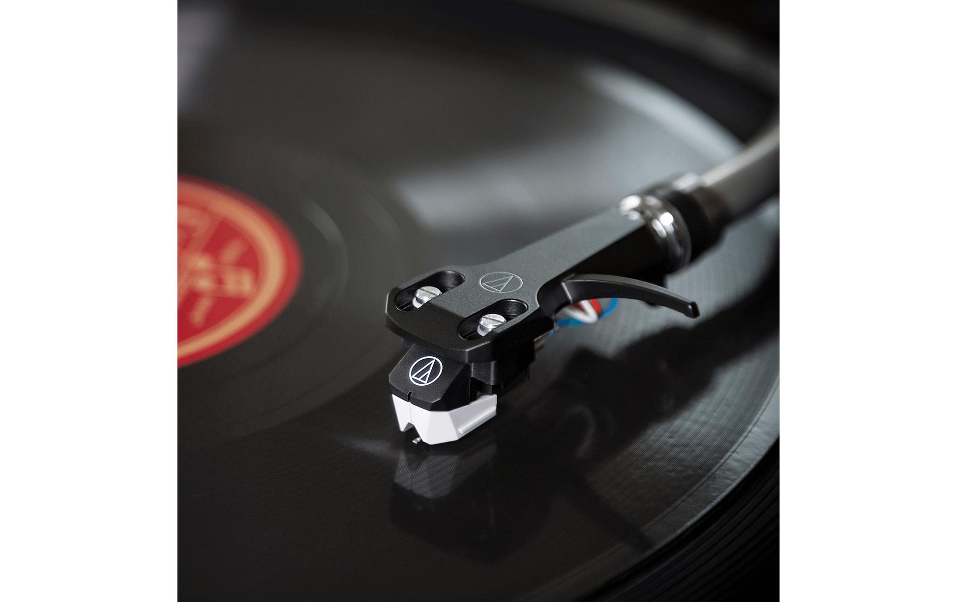 Audio-Technica AT-VM95SP/H – Tonabnehmer, inkl. Headshell, grau, für AT-VMN95-Serie