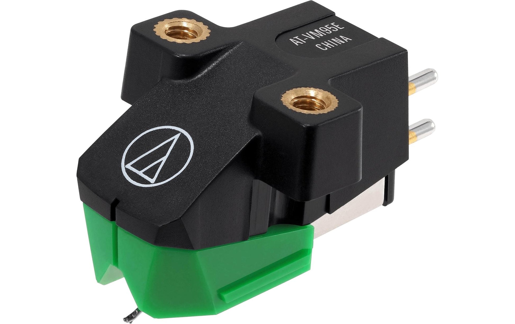 Audio-Technica AT-VM95E – Plattenspieler-Stiftkassette, elliptische Nadel, Silber, für VM95 Serie