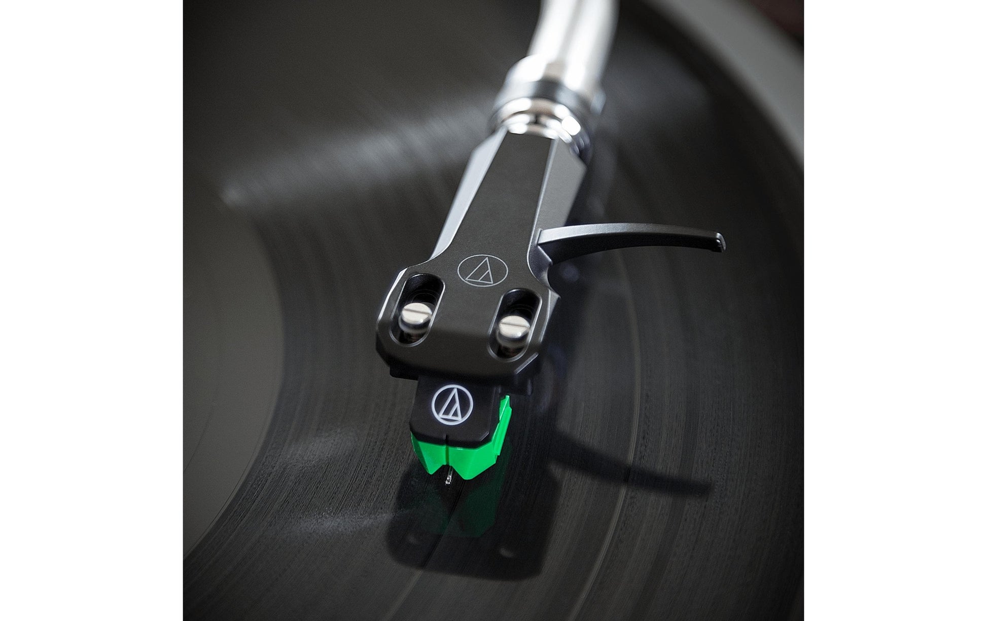 Audio-Technica AT-VM95E – Plattenspieler-Stiftkassette, elliptische Nadel, Silber, für VM95 Serie