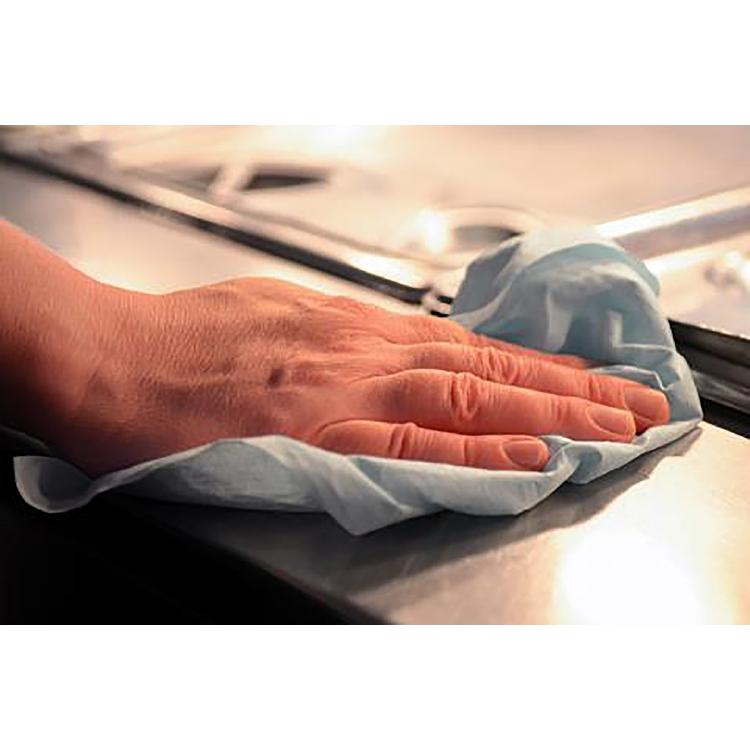 Hightextra Putzrolle – 38 × 30 cm – 500 Blatt – türkis – 2 Rollen
