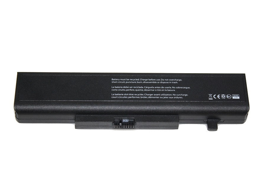 BTI Notebook-Akku – für Lenovo IdeaPad Y480 (Y480A/M/N/P), Y580, G480–G585 – 10,8 V, 4400 mAh – Schwarz