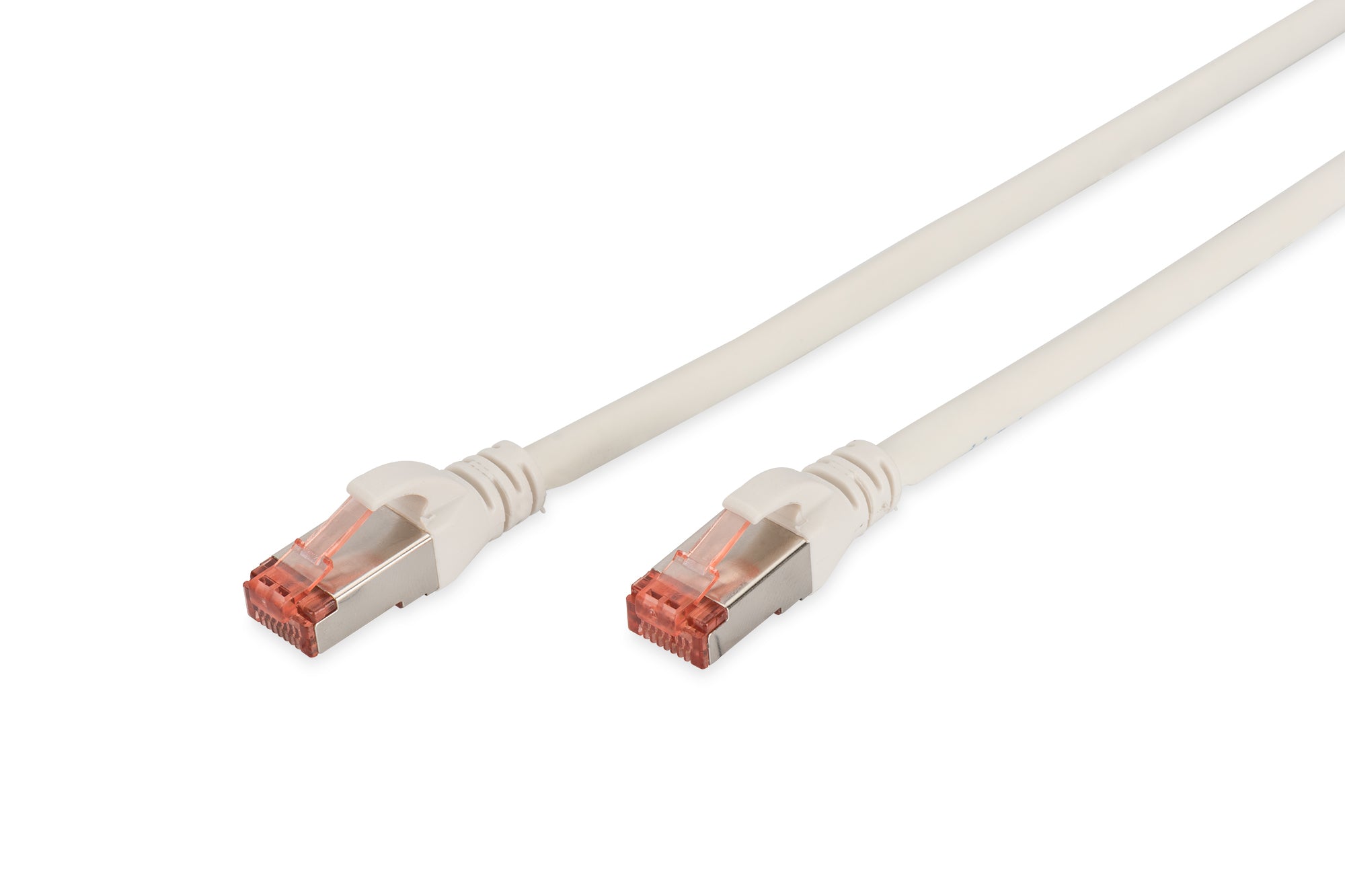 Digitus Patchkabel – 3 m, Weiss, Cat 6, geschirmt, LSZH