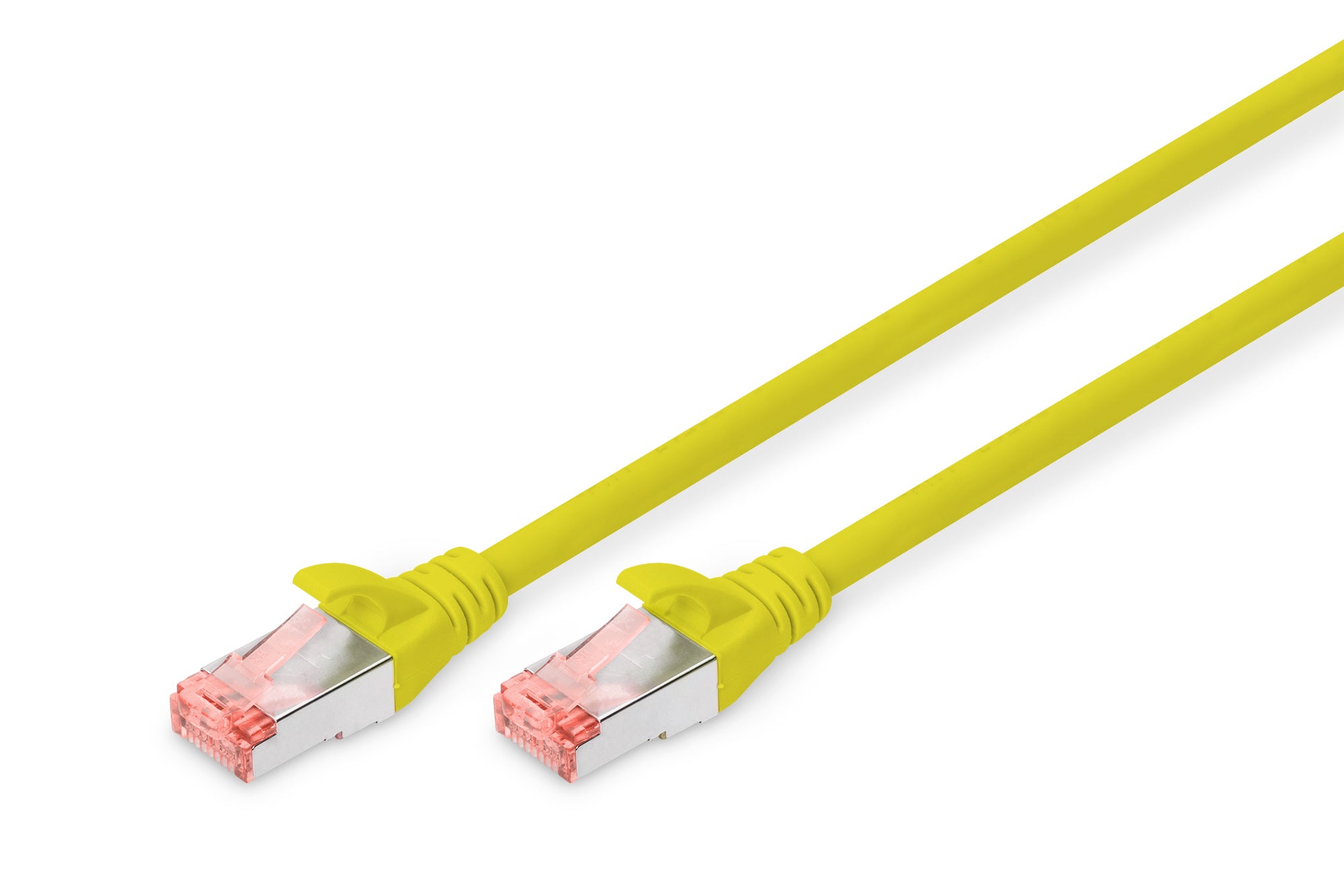 Digitus CAT 6 Patchkabel – 0,5 m, Gelb, geschirmt
