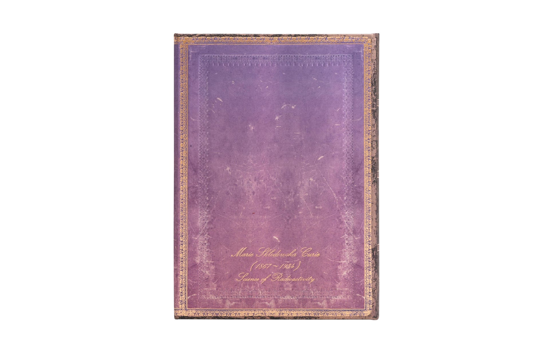 Paperblanks Notizbuch – 130 × 180 mm – 5 mm liniert – 144 Seiten – 120 g/m² – Hardcover, Lesezeichen – Violett