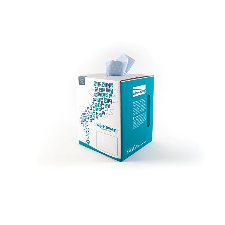 Softextra Reinigungstuch S-Rolle – Vlies (Zellstoff/Polypropylen/Viskose) – 38 × 30 cm – Blau – 390 Stk.