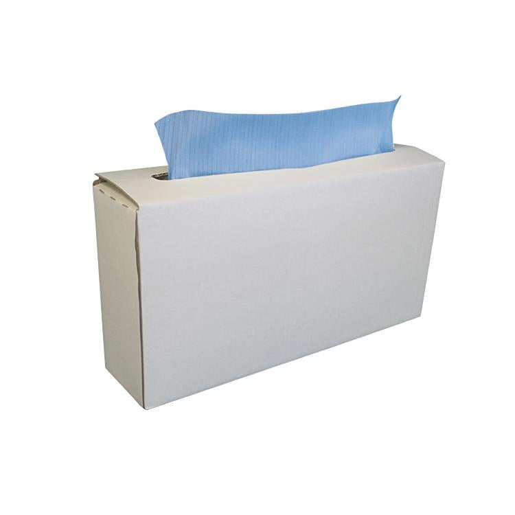 All-TEX Reinigungstücher – Zellstoff/Polypropylen – 42 × 35 cm – Blau – 160 Stk.