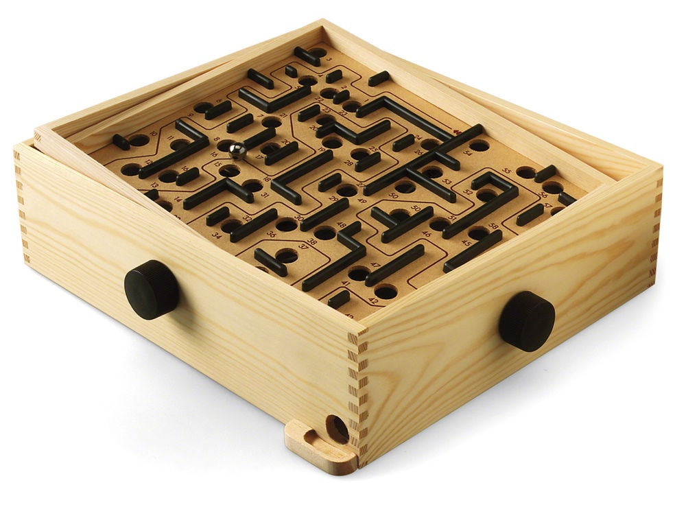 BRIO Labyrinth – Geschicklichkeitsspiel, 1 Spieler, ab 6 Jahren, 20 Min., DE