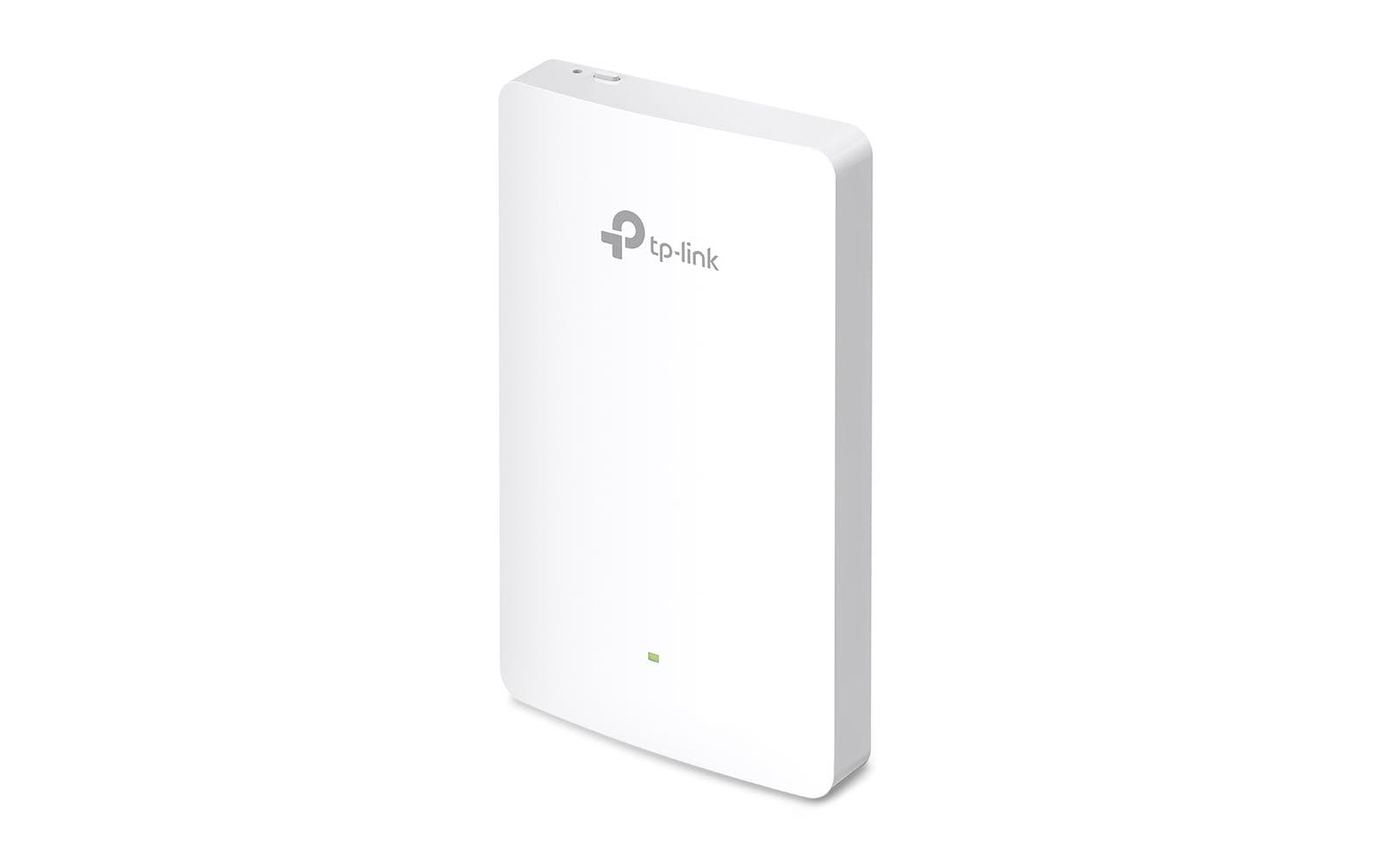 TP-Link Omada EAP615-WALL – Access Point – Wi-Fi 6 (2,4/5 GHz), 1,8 Gbit/s, GbE, PoE, Wandmontage
