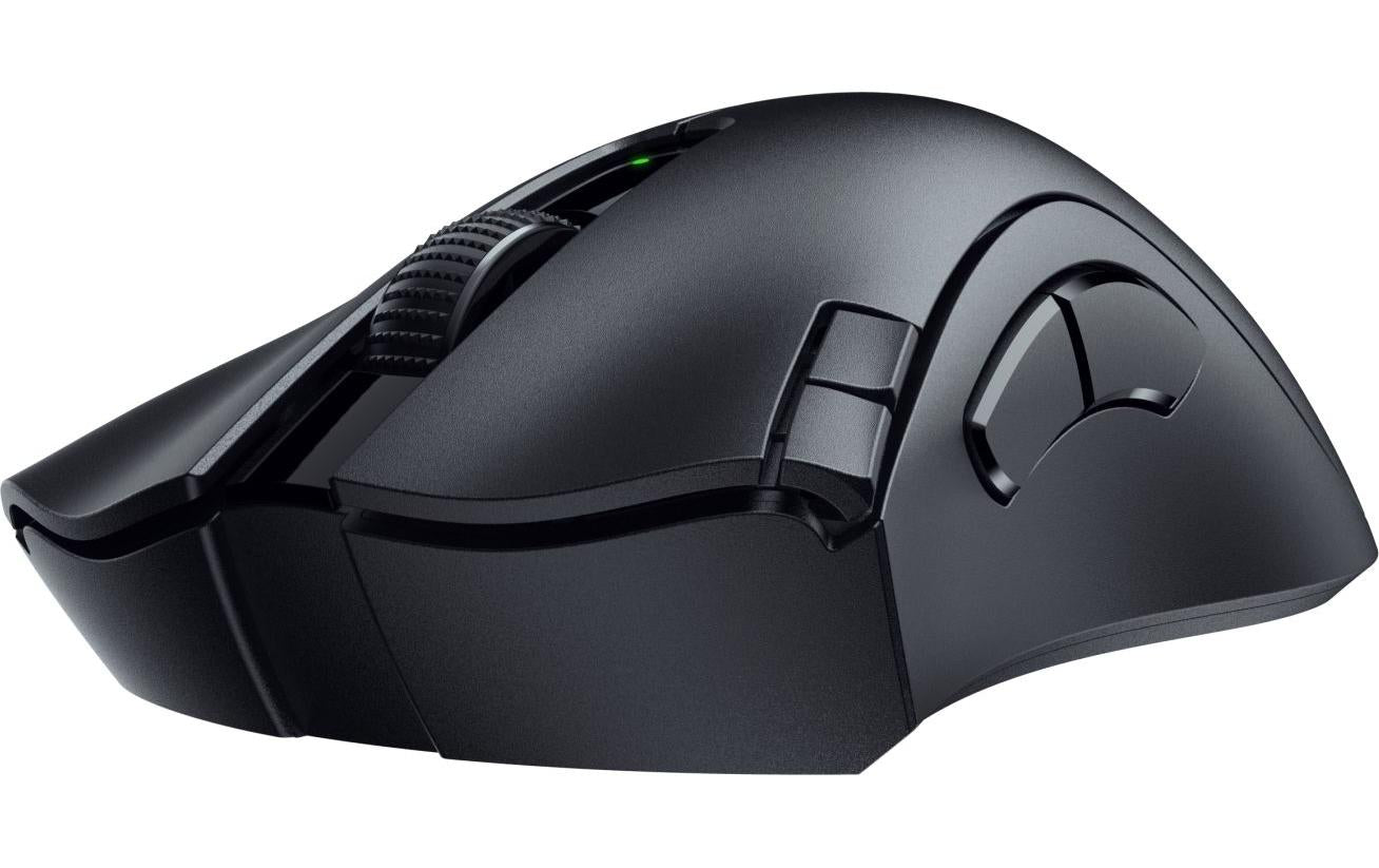Razer DeathAdder V2 X HyperSpeed – Gaming-Maus – Kabellos (Bluetooth/2,4 GHz), 14000 DPI, Rechts, Schwarz