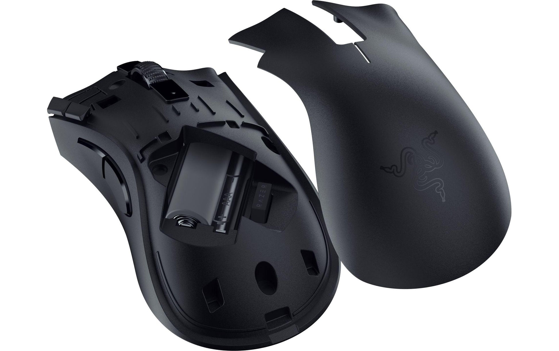 Razer DeathAdder V2 X HyperSpeed – Gaming-Maus – Kabellos (Bluetooth/2,4 GHz), 14000 DPI, Rechts, Schwarz