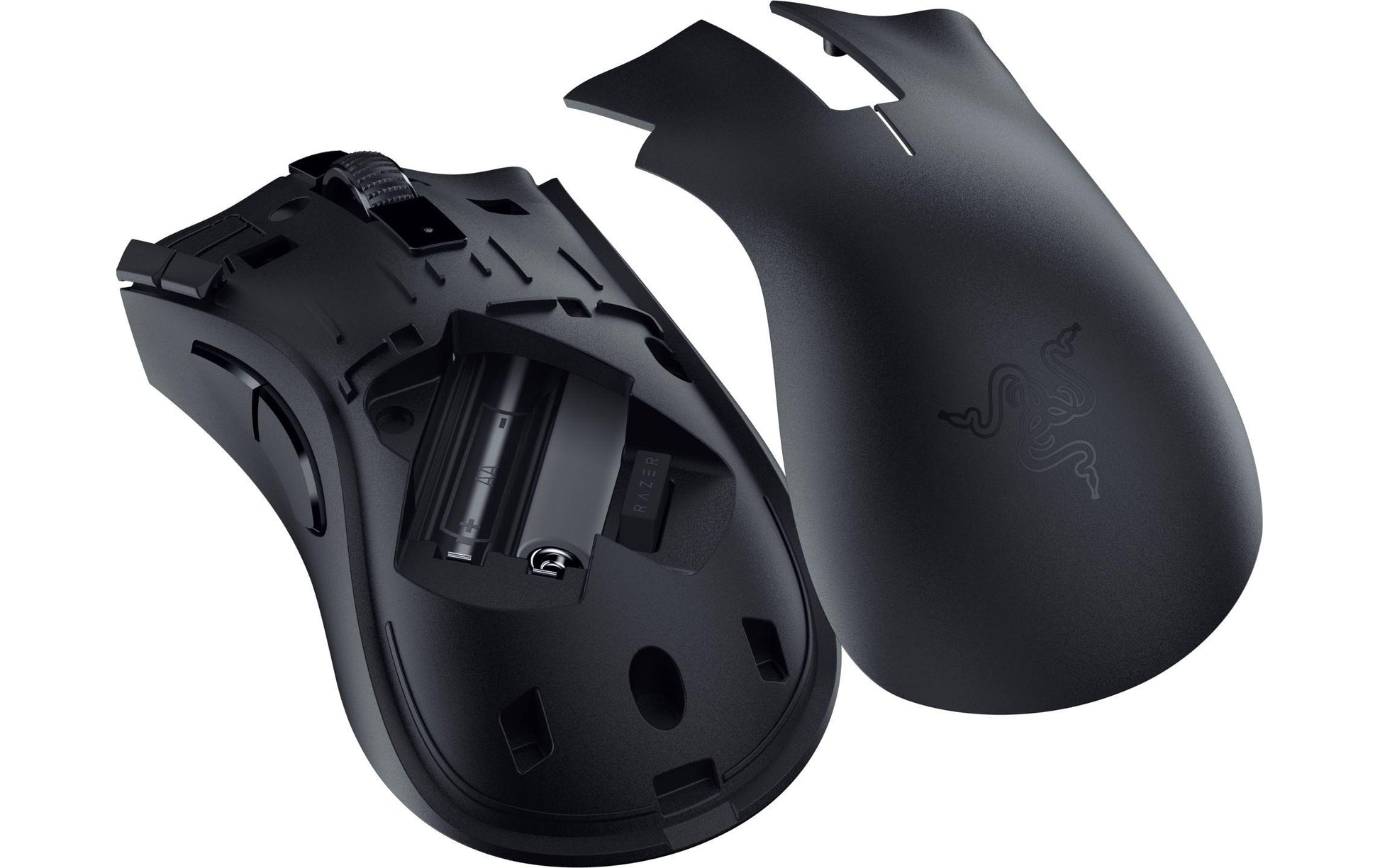 Razer DeathAdder V2 X HyperSpeed – Gaming-Maus – Kabellos (Bluetooth/2,4 GHz), 14000 DPI, Rechts, Schwarz