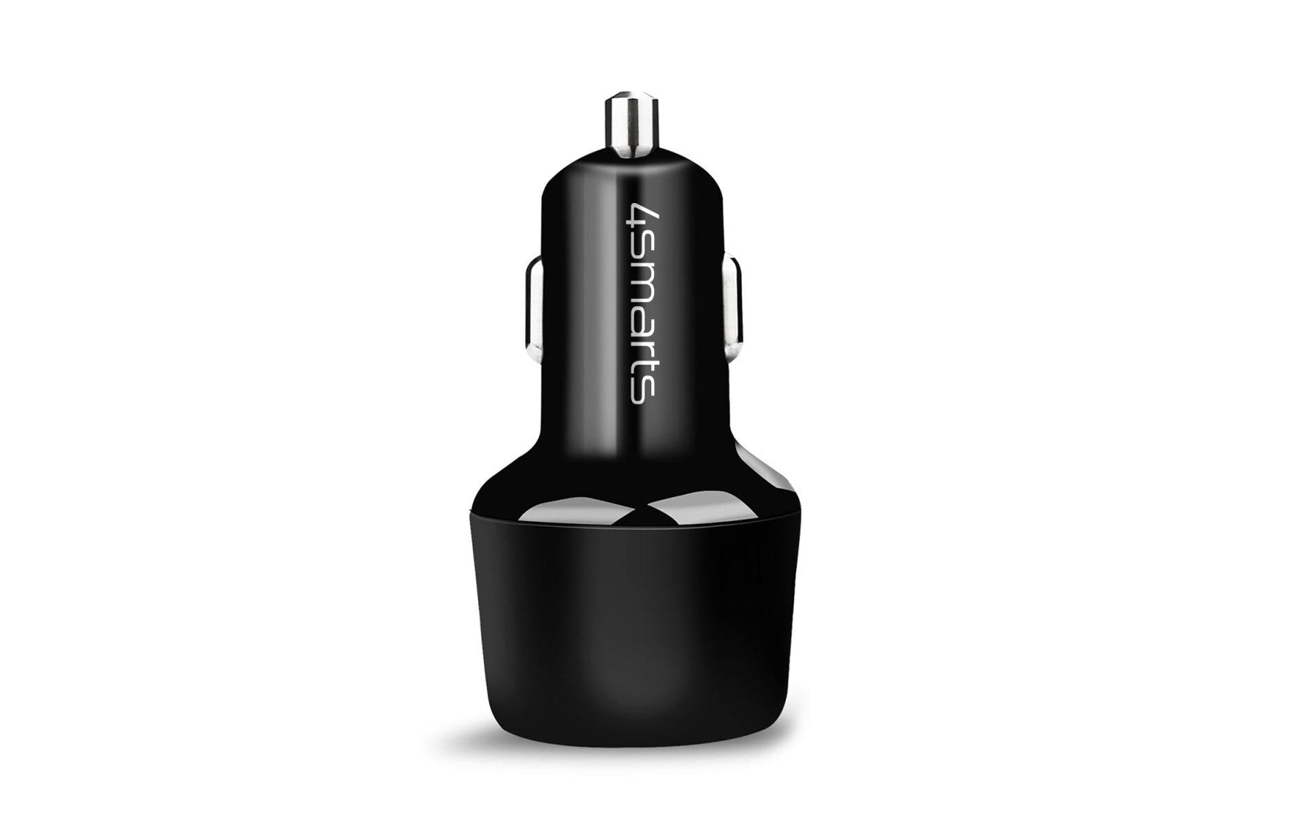4SMARTS VoltRoad Auto-Ladegerät 83 W – USB-C×1, USB-A×1 – PD, QC 3.0 – für Laptop, Smartphone, Tablets