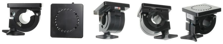 Brodit 215935 – POS-Halterung, Rohrmontage für Rohr Ø 25 mm, schwarz