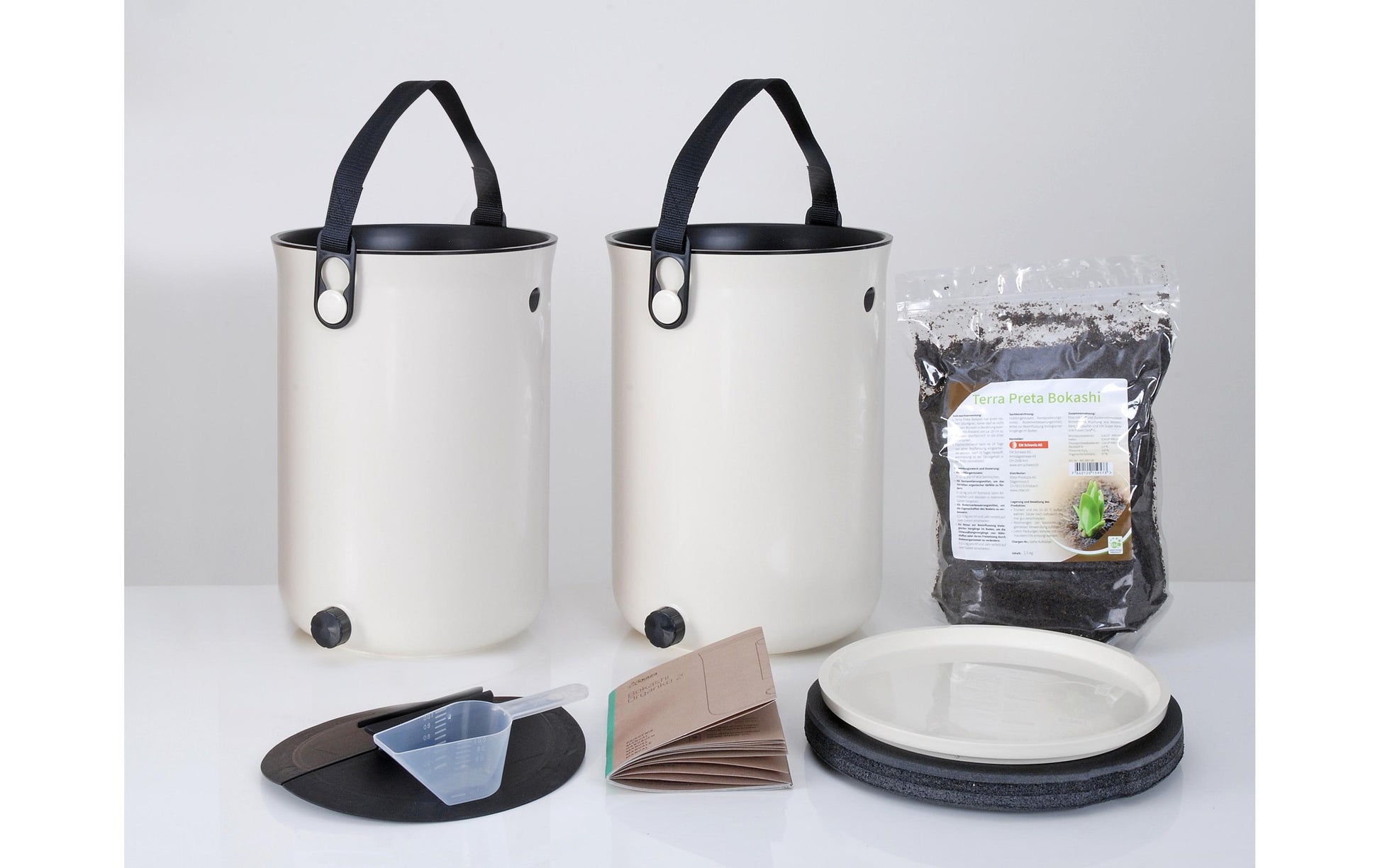 Bokashi Komposteimer Organko 2 – 9,6 l – Weiss