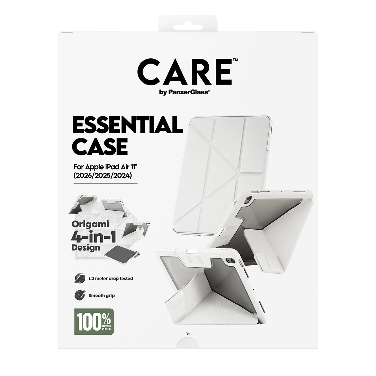 PanzerGlass CARE Essential Tablet-Hülle für Apple iPad Air 11" (2024–2026) – Hellgrau